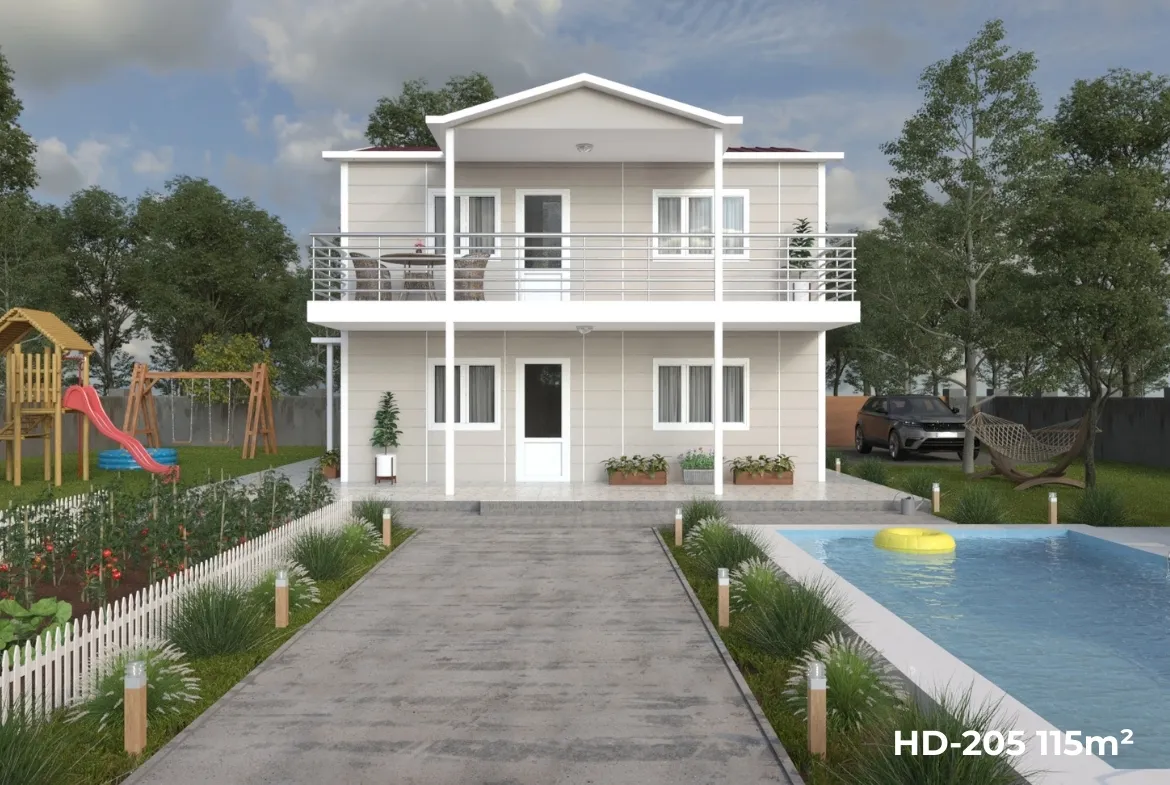 Prefabrik Çelik Hd Ev Tekirdağ Trakya 164 – Prefabrik / Çelik Ev