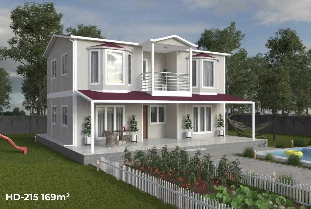 Prefabrik Çelik Hd Ev Tekirdağ Trakya 209 | Hibrit Design