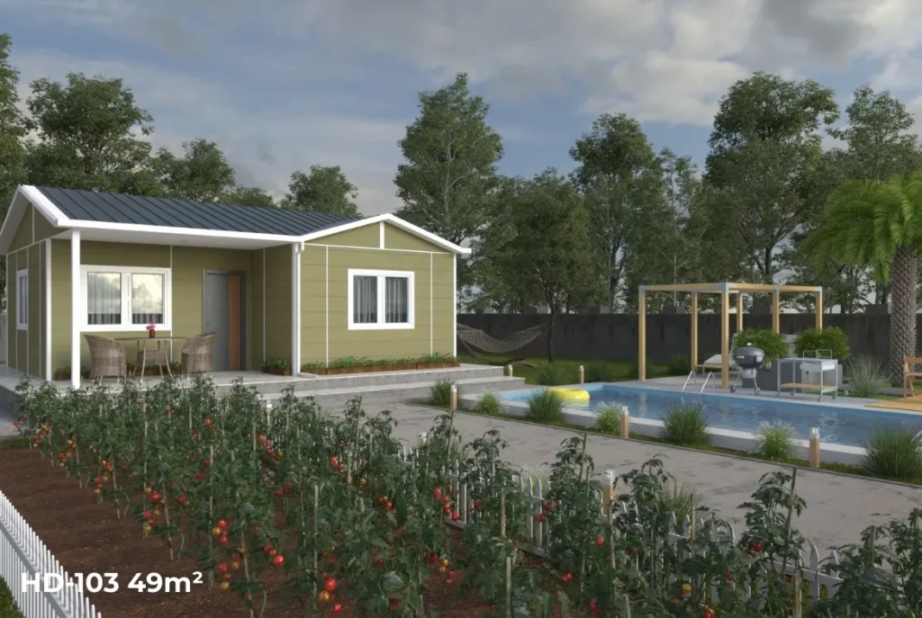 Prefabrik Çelik Hd Ev Tekirdağ Trakya 229 | Hibrit Design