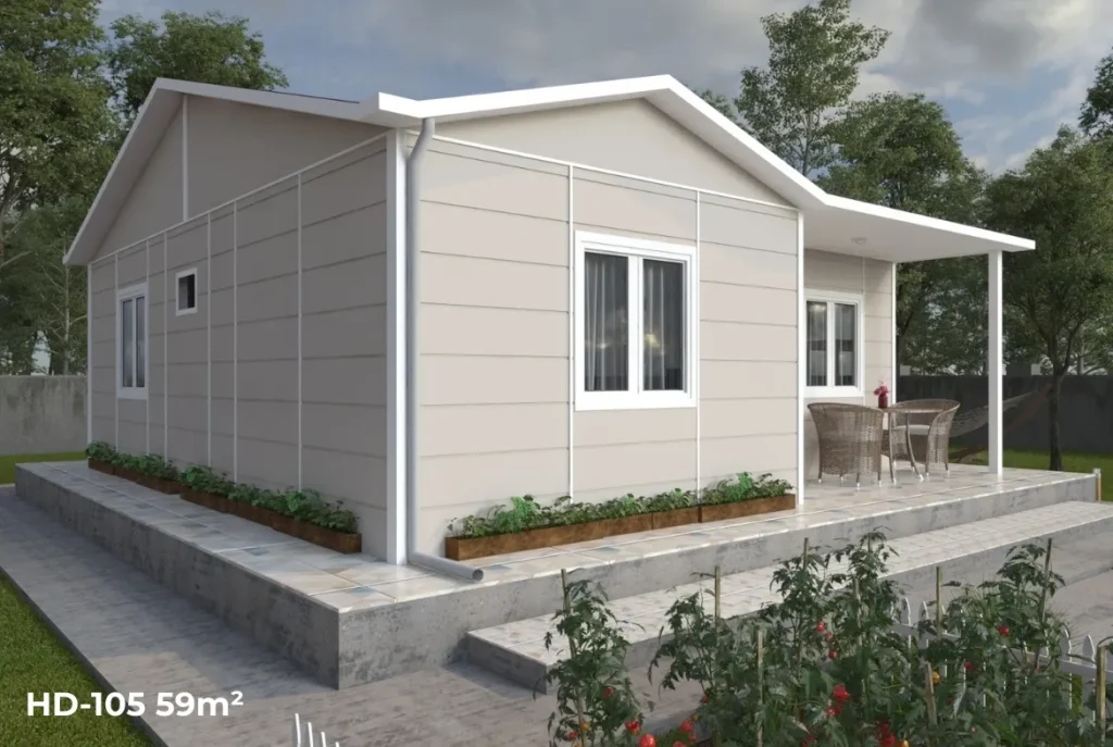Prefabrik Çelik Hd Ev Tekirdağ Trakya 241 | Hibrit Design