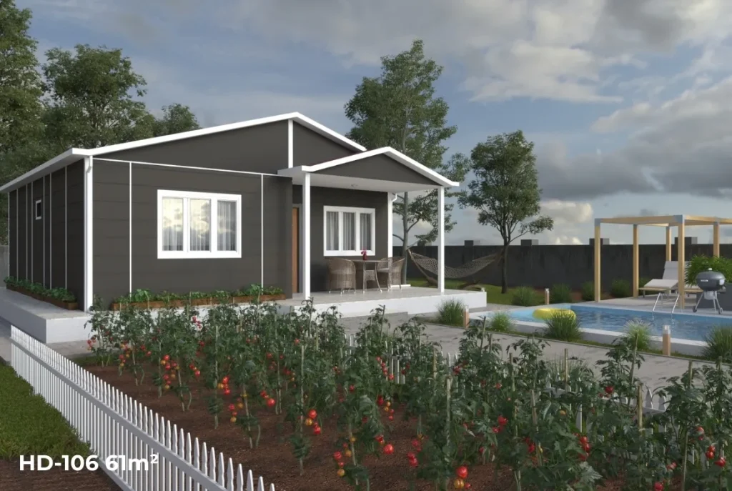 Prefabrik Çelik Hd Ev Tekirdağ Trakya 245 | Hibrit Design