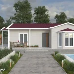 HD-115 81 m2 model 3+1 Tek Katlı Prefabrik Ev Tekirdağ (Çorlu, Saray, Marmaraereğlisi, Kapaklı, Malkara)