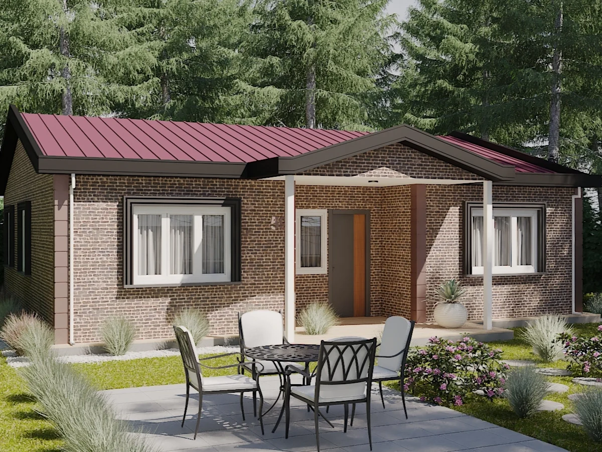 HDS-123 çelik ev – ekonomik ve dayanıklı