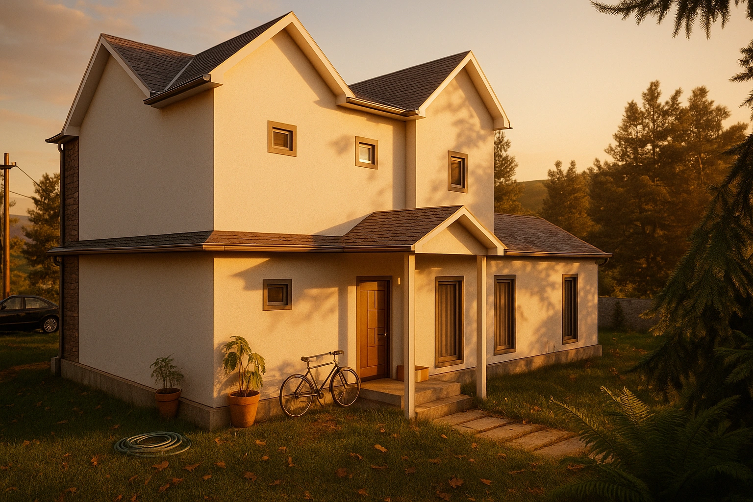 HDS-218 Iki Katli Çelik Ev Tekirdağ | Hibrit Design