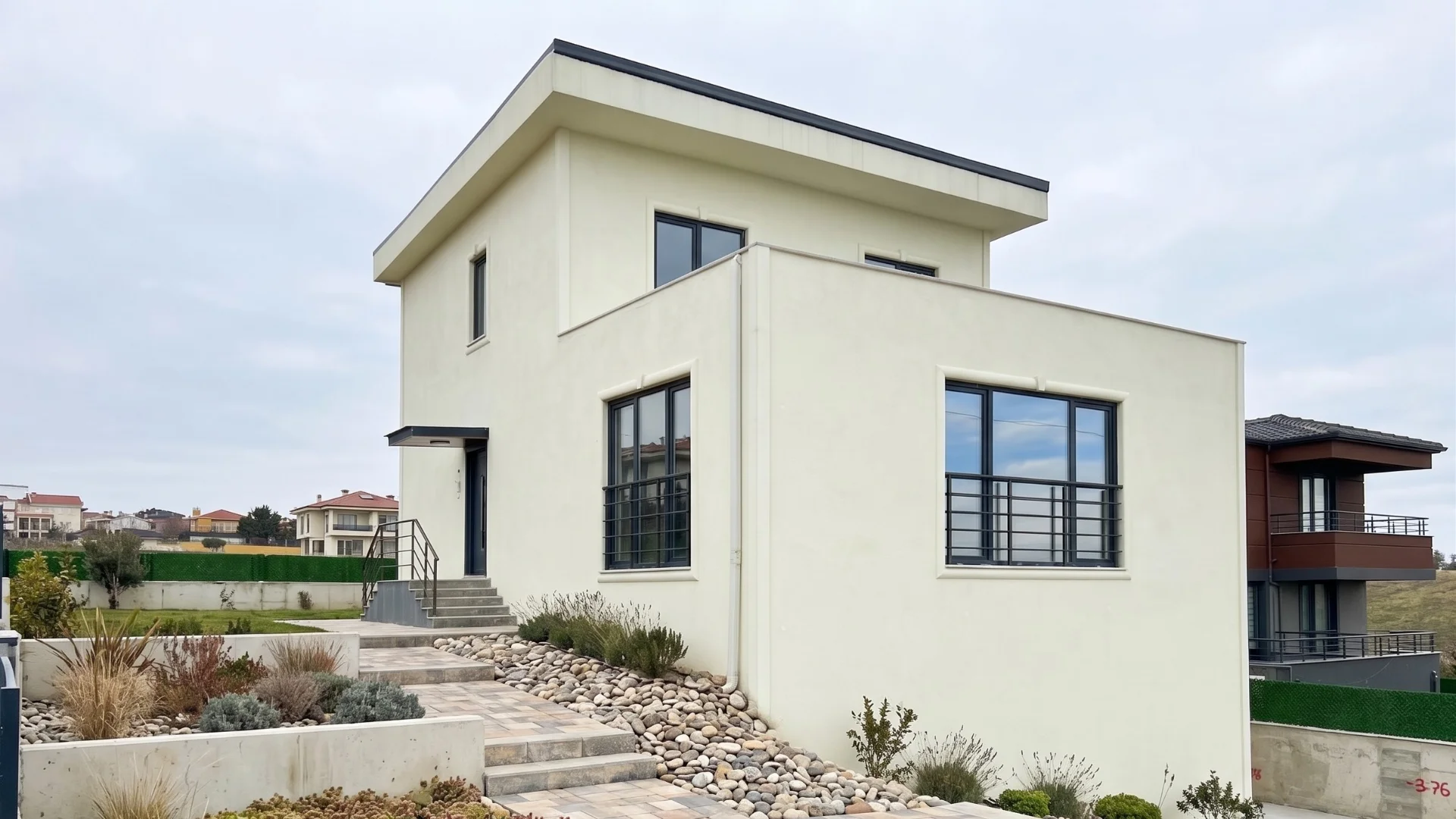 Çelik Ev Yatak Odası İç Mekân Tekirdağ – Prefabrik / Çelik Ev