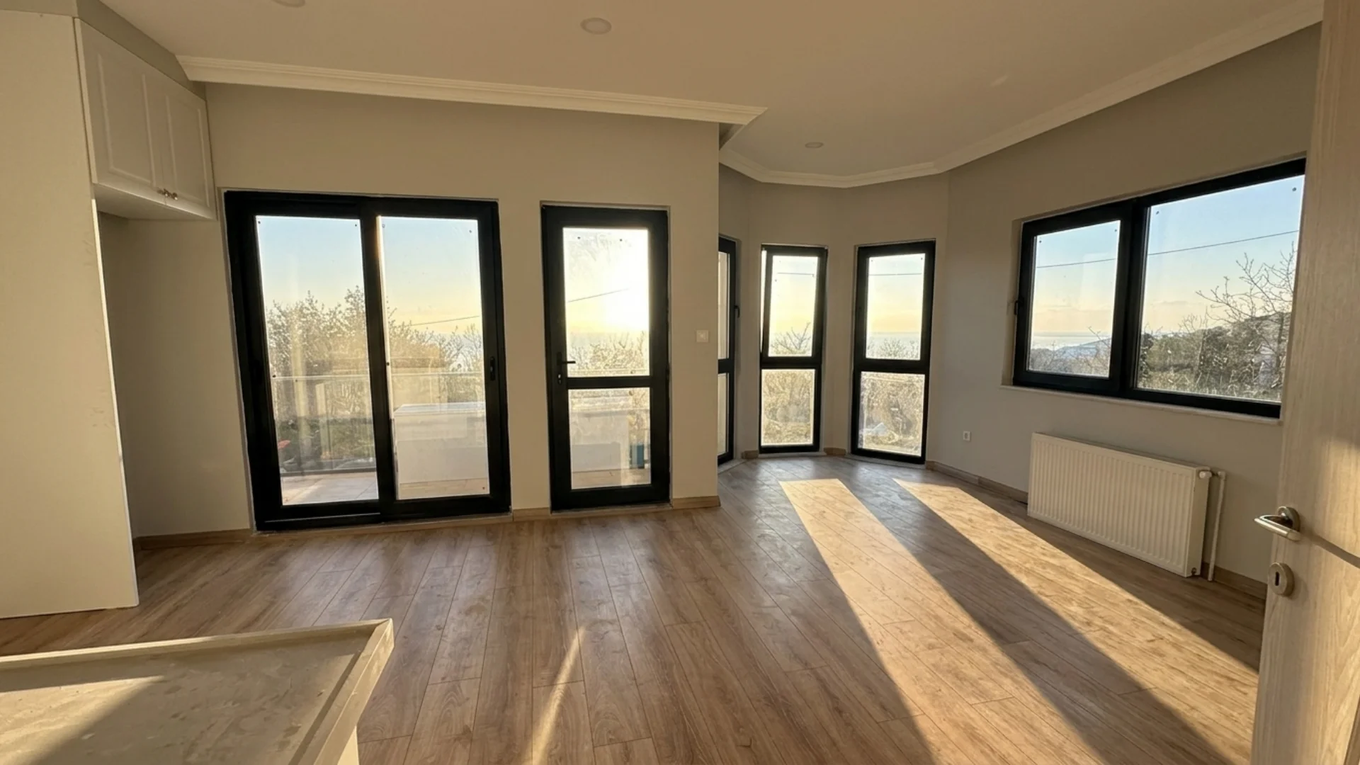 Modern Tek Katlı Çelik Ev Gun Batimi – Prefabrik / Çelik Ev