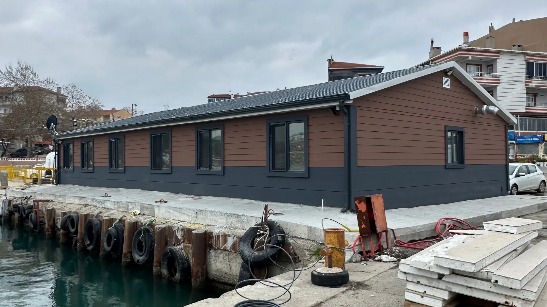 Prefabrik Ev Deniz Kenari Tekirdağ Dış Cephe – Prefabrik / Çelik Ev