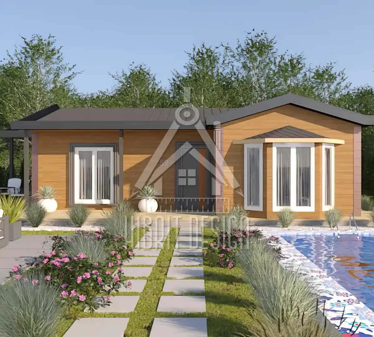 HDS-115 çelik ev – güçlü çelik yapı