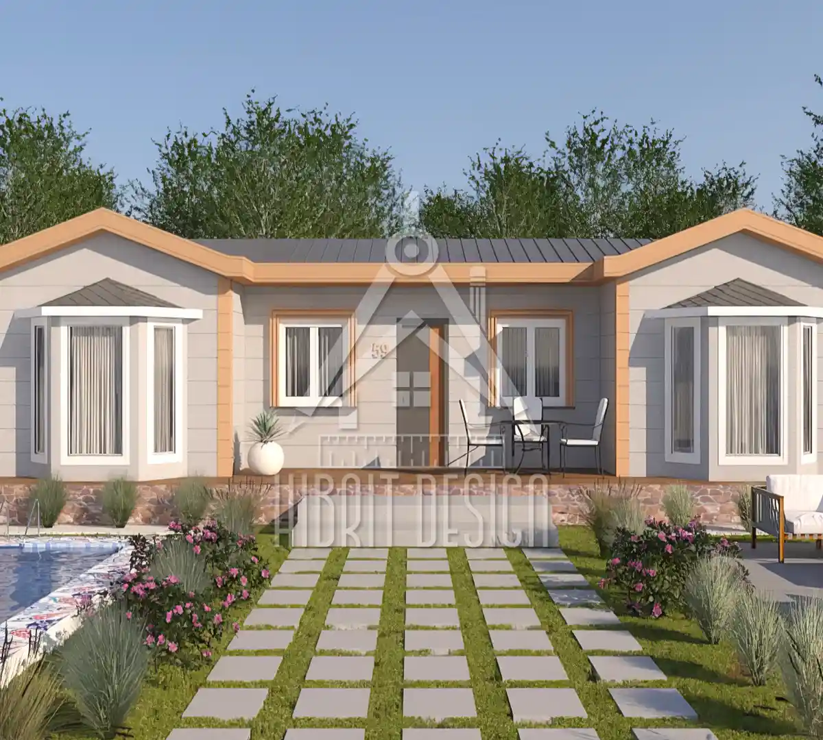 HDS-125 çelik ev – estetik ve dayanıklı